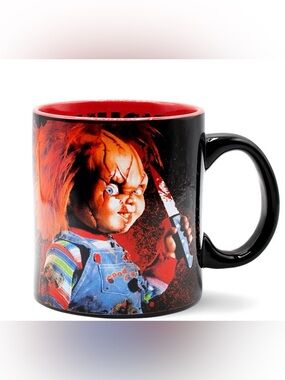 Child's Play Chucky "Friends Til The End" Ceramic Mug | Holds 20 Ounces